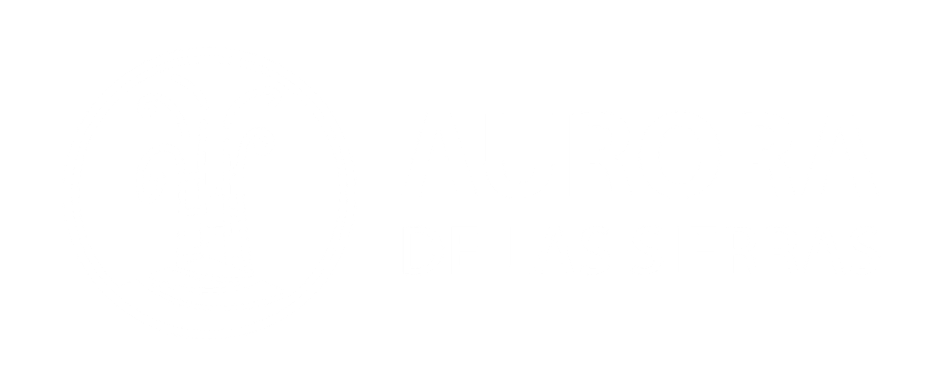 Aurora de las Sierras - logo blanco horizontal